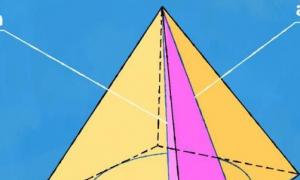 What is the apothem for polygon and pyramid?