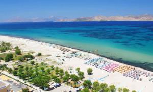 Attractions and resorts of the island of Kos in Greece
