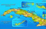 Куба од А до Ш: одмори во Куба, мапи, визи, тури, одморалишта, хотели и прегледи