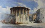 Temple of Vesta in Rome.  Temple of the News.  When and why was the sanctuary closed?