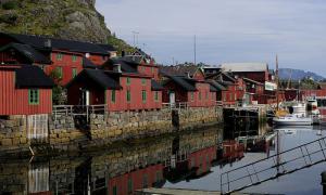 Sziget a norvég szigetvilágban