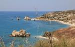 Aphrodité szikla (Petra tou Romiou), Ciprus: leírás, fotó, hol található a térképen, hogyan lehet eljutni