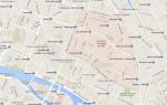 Карта за разгледување на Париз
