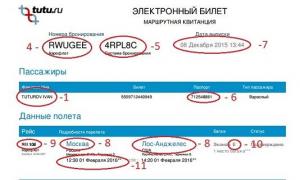 Hogyan lehet ellenőrizni az Aeroflot e-jegyet