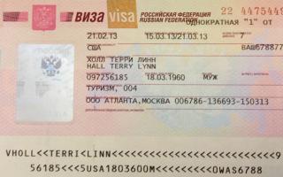 Russian visa for foreigners: who needs it, types, documents and obtaining