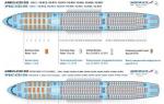 Airbus A330: cabin layout, best seats Aeroflot aircraft layouts airbus a330 300