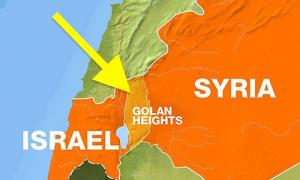 Israel erobret Golanhøydene