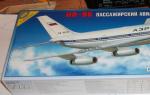 Prefabricated model of Il 86. Where was the plane manufactured?