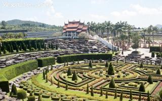 Тропический парк Нонг Нуч в Таиланде (27 фото) Ботанический сад нонг нуч в тайланде